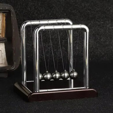 Newton  s Cradle Steel Balance Balls Physics Pendulum Desk Toy Stress Relief Deco