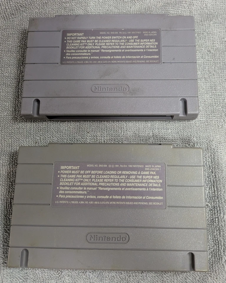 SNES Super Nintendo Super Mario World & Star Fox Games Tested & Working - Image 4 of 4