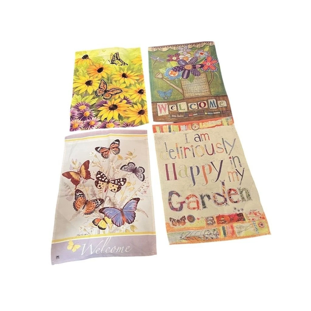 Studio M Pointsettia Garden Flag - Thumbnail 2