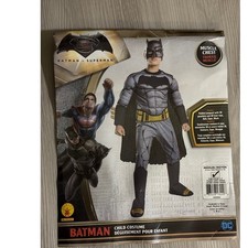 Batman Child Costume DC Comics Medium 8-10 Muscle Chest Halloween Superhero