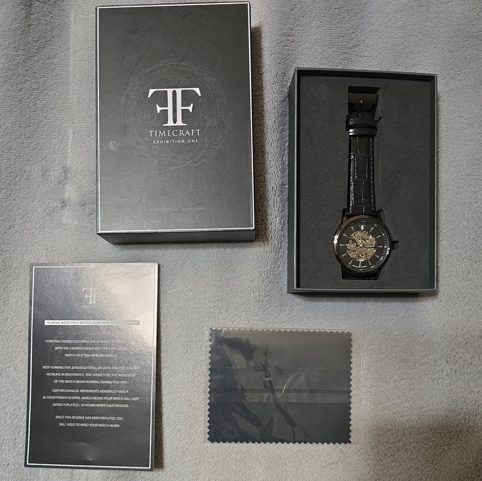 TF Timecraft Exhibition Mechanical  Watch