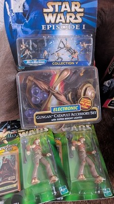 Hasbro Star Wars Electronic Gungan Catapult Set mit Super Battle Droids