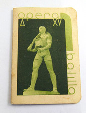 Opera nazionale balilla anno XV 1937 ONB Verona tessera