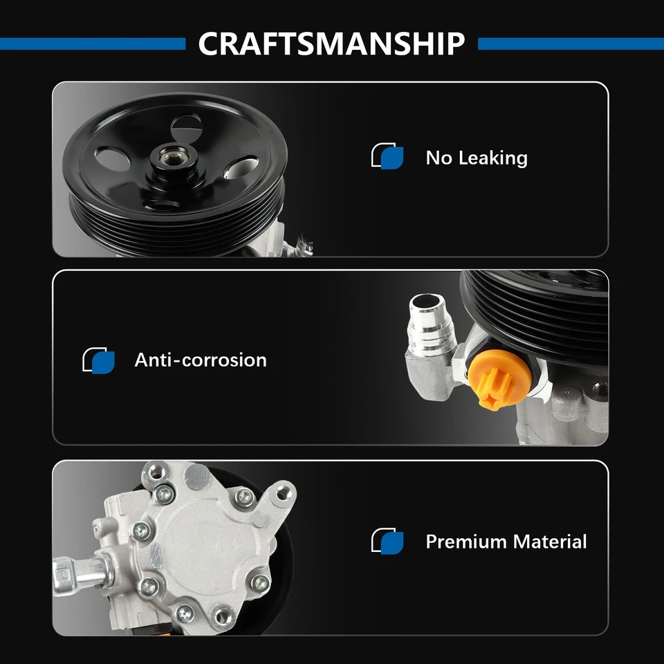 Bomba de dirección asistida para Mercedes Benz ML320 ML350 ML430 ML500 1998-2005 21-5294 Foto 3 de 4
