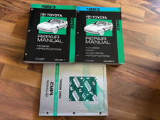 1993 TOYOTA MR2 Service Shop & Wiring Diagrams Manual Set (3)_COUPE_TURBO_OEM