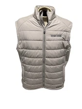 Cutter & Buck Kiowa Casino Vest XL Evoke Hybrid Puffer Gray NWT 103 
