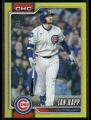 2026 Topps Series 2 Yellow Holo Foil Ian Happ #585 /399