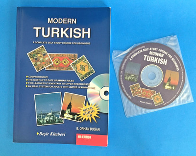 Turkish Language Self-Study Book For Beginners w/ Audio CD 4th Ed Orhan Doğan