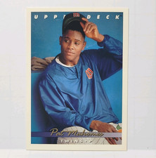 Upper Deck 1993 Pat Mahomes Rookie RC Minnesota Twins Baseball Card #337. rookie card picture