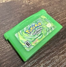 Pokemon Leaf Green Gameboy Advance Gba. Authentic Tested Saves