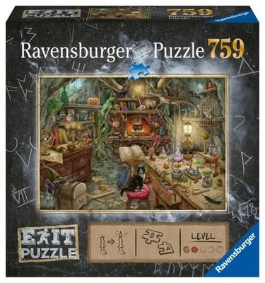 Ravensburger Gesellschaftsspiel Escape Room Exit Game Spiel Puzzle Hexenküche