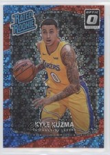 2017 Panini Donruss Optic Rated Rookie Fast Break Red Prizm 49/85 Kyle Kuzma 8vc
