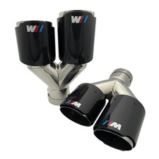 Retrofitting Tailpipe BMW M Standard Carbon Fiber Exhaust Dual End Tailpipe