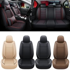 For Honda Accord Civic Crv Hrv Seat Cover Full Set 5 Seats Front Rear Pu Leather