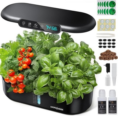 Ahopegarden Hydroponics Growing System 12 Pods Indoor