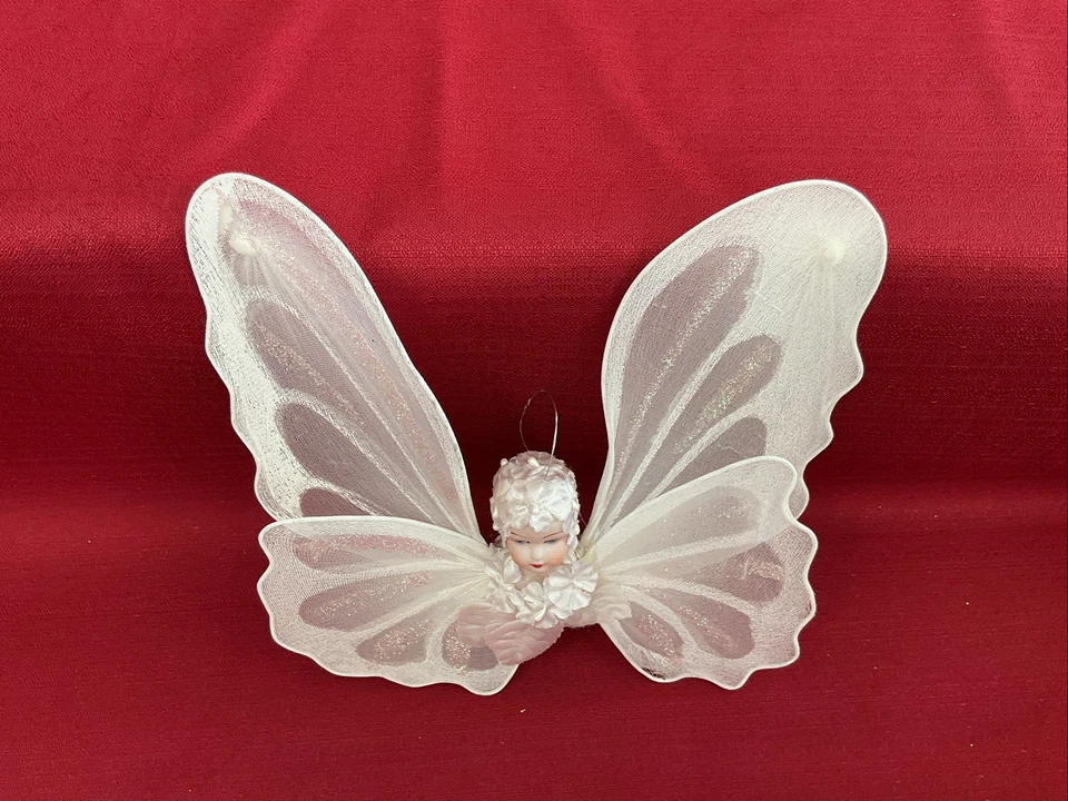Рождественская фея бабочка украшение фарфора лицо Silvestri 8 «Высокий 8» шириной - Изображение 4 из 4