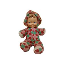 Large Vintage 1950s Fair Carnival Prize Celluloid Face Doll Dollcraft 21" RARE