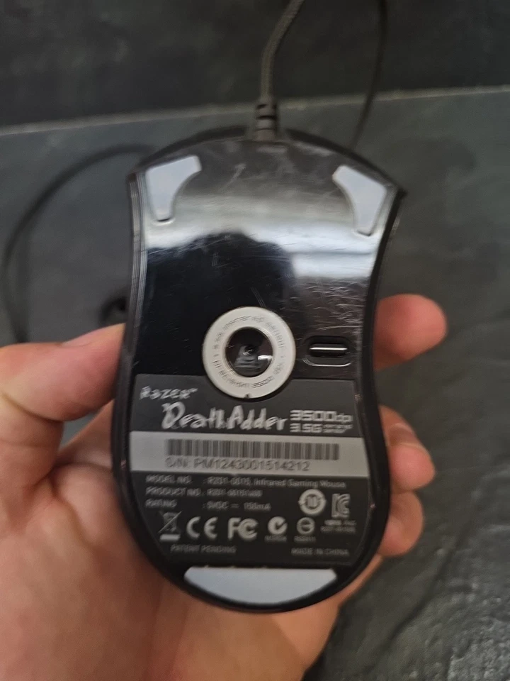 Razer DeathAdder RZ01-0015 USB Wired Precision Optical Games Mouse Parts Only - Image 3 of 4