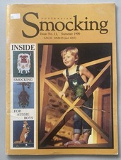 Australian Smocking Magazine Issue 11 Summer 1990 - Aussie Boys Feature
