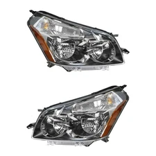 Headlight Assembly Set Driver & Passenger Side Fits 2009-2010 Pontiac Vibe