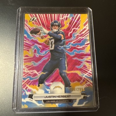 2026 Topps Resurgence Justin Herbert #54 Los Angeles Chargers Serial /299