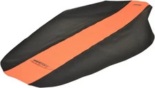 SDG Orange/Black 9-Pleat Gripper Seat Cover (96340OK)