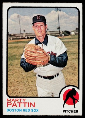 1973 Topps SET-BREAK #415 Marty Pattin EX or Better, (HUCK'S)