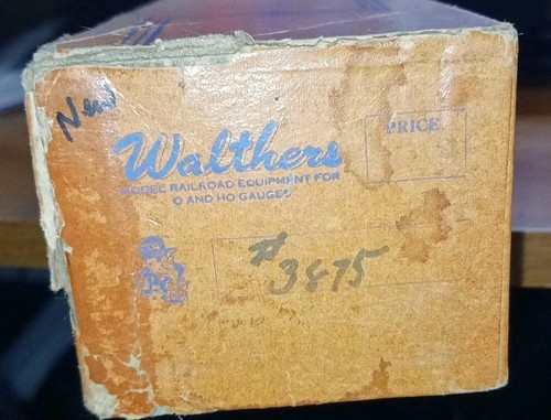 Kit de coche de madera vintage Walthers calibre O 3875 1939 con instrucciones de piezas de caja | Zustand: Used