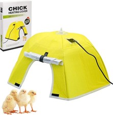 Chicken Brooder Box for Chicks Plate Chick Heater Warmer yellow