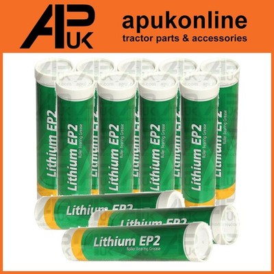 12x EP2 Lithium Mehrzweckfett Kartusche 400g Tube Wartungsservice