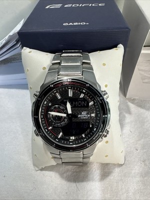Casio EDIFICE ~ 5165 EFA-131 ~ Stainless Steele Sports Watch ~ New Battery