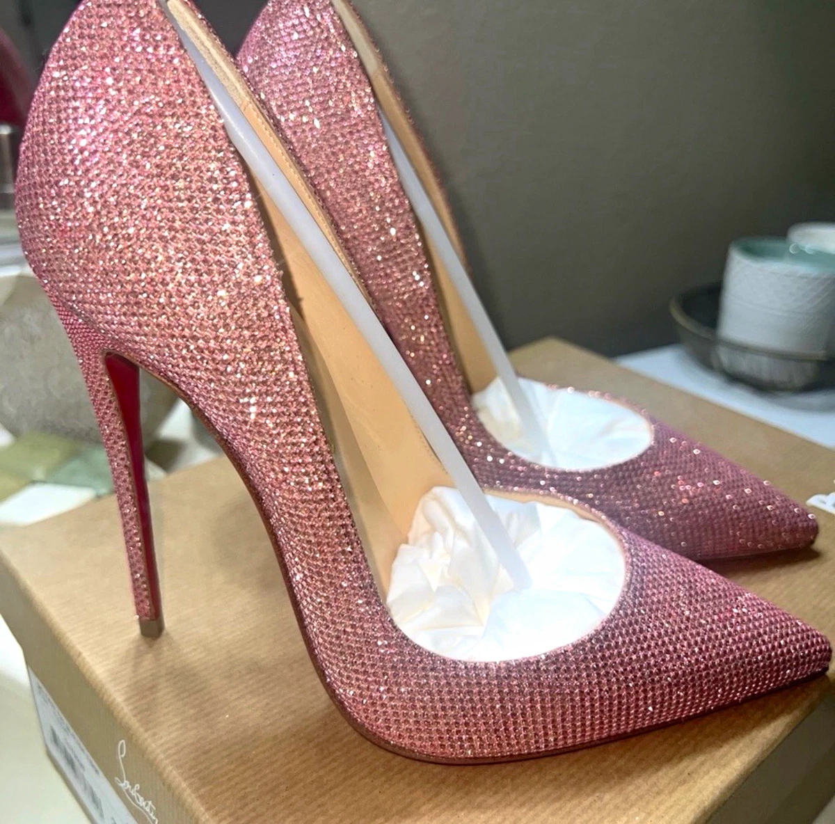 Christian Louboutin Pink Shoes for Women for sale | eBay