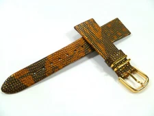 20 mm BROWN COLORFUL WATCH STRAP LEATHER 2027