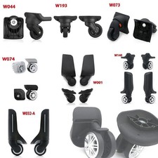 2/4pcs Replacement Luggage Wheels 360  Swivel Spare Caster Suitcase Repairment