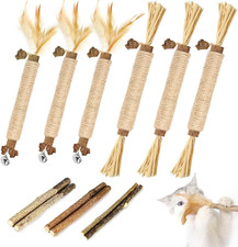 Catnip Toys Silvervine Sticks - 12Pack Natural Cat Chew Toys for Bored