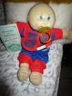 VINTAGE CABBAGE PATCH LITTLE BOY JACKEY KENDEL PACIFIER & BIRTH CERTIFICATE READ