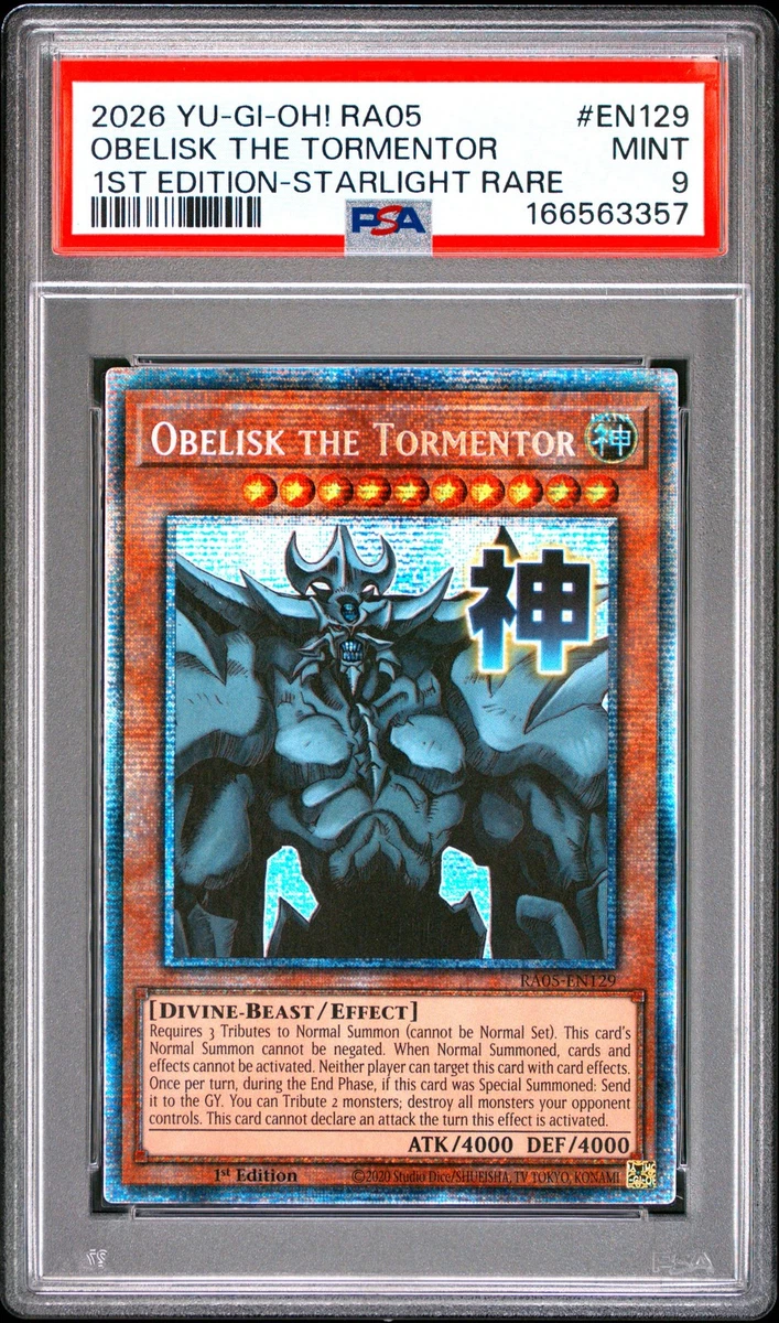 Obelisk The Tormentor Yu-Gi-Oh! TCG Professional Sports