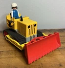Playmobil Bulldozer & Construction Worker Set 1988, Vintage Toy
