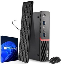 Lenovo ThinkCentre Tiny Mini PC Intel i5-6th 32GB RAM 1TB SSD Windows 11 Wi-Fi