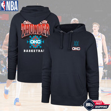 FAST SHIP - Oklahoma City Thunder 2025/26 City Edition Jab Step Logo Hoodie