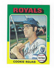 1975 TOPPS COOKIE ROJAS #169 KANSAS CITY ROYALS