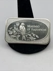 U.S. Silver Corporation 1974 Bluebird Of Happiness 1oz .999 Art Bar