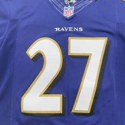 Baltimore Ravens Ray Rice #27 Nike NFL On Field Jersey Men’s Small S Purple - Picture 4 of 8