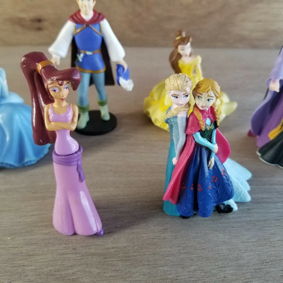 Фигурки принцесс Disney игрушки из ПВХ спящая красавица Золушка принц злая королева - Изображение 2 из 4