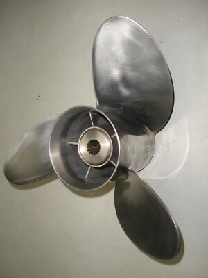 PowerTech 3 Blade S. S. Propeller 0FS3R19PCL200  15.25 X 19R  Fits Suzuki