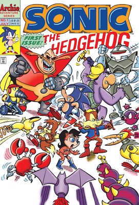 Complete Archie Sonic the Hedgehog Collection (#0-#290 + specials)