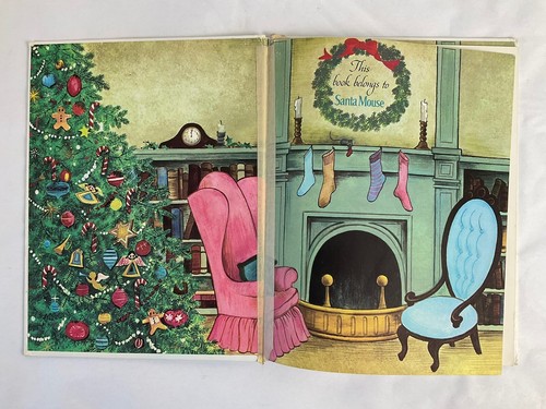 Santa Mouse von Michael Brown 1966 Vintage Hardcover Buch Grosset & Dunlap - Bild 3 von 8