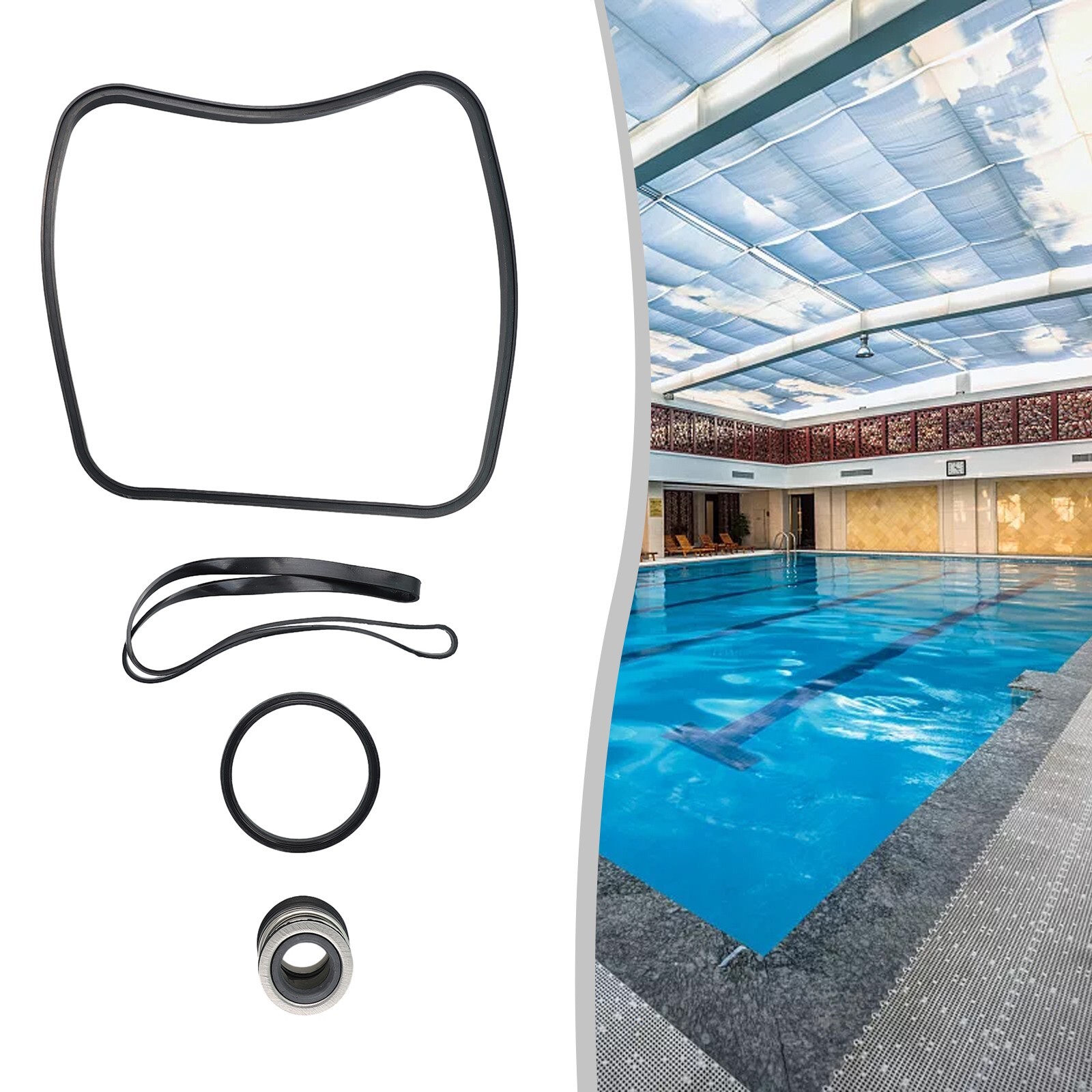 Premium Pool Pump Repair Kit for Hayward Super Pump SP2600 SP1600