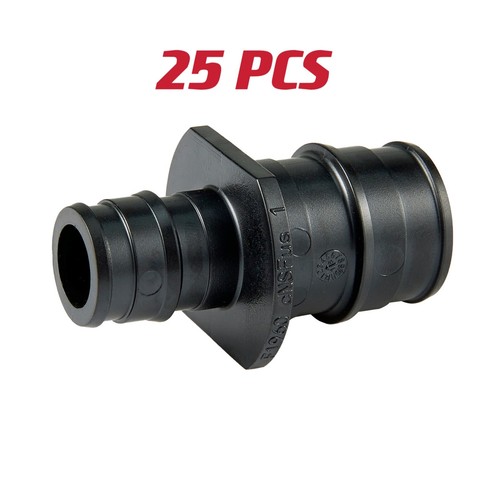 EFIELD 25PCS Poly Pex-A Expansion Fitting 3/4" X 1/2" Coupling, Lead Free