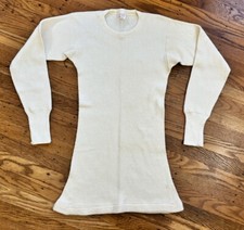 1960s Towncraft Penneys Waffle -knit THERMAL,small/med.